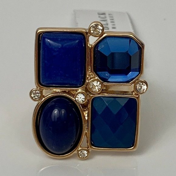 White House Black Market Jewelry - White House Black Market Gold Tone Adjustable Ring